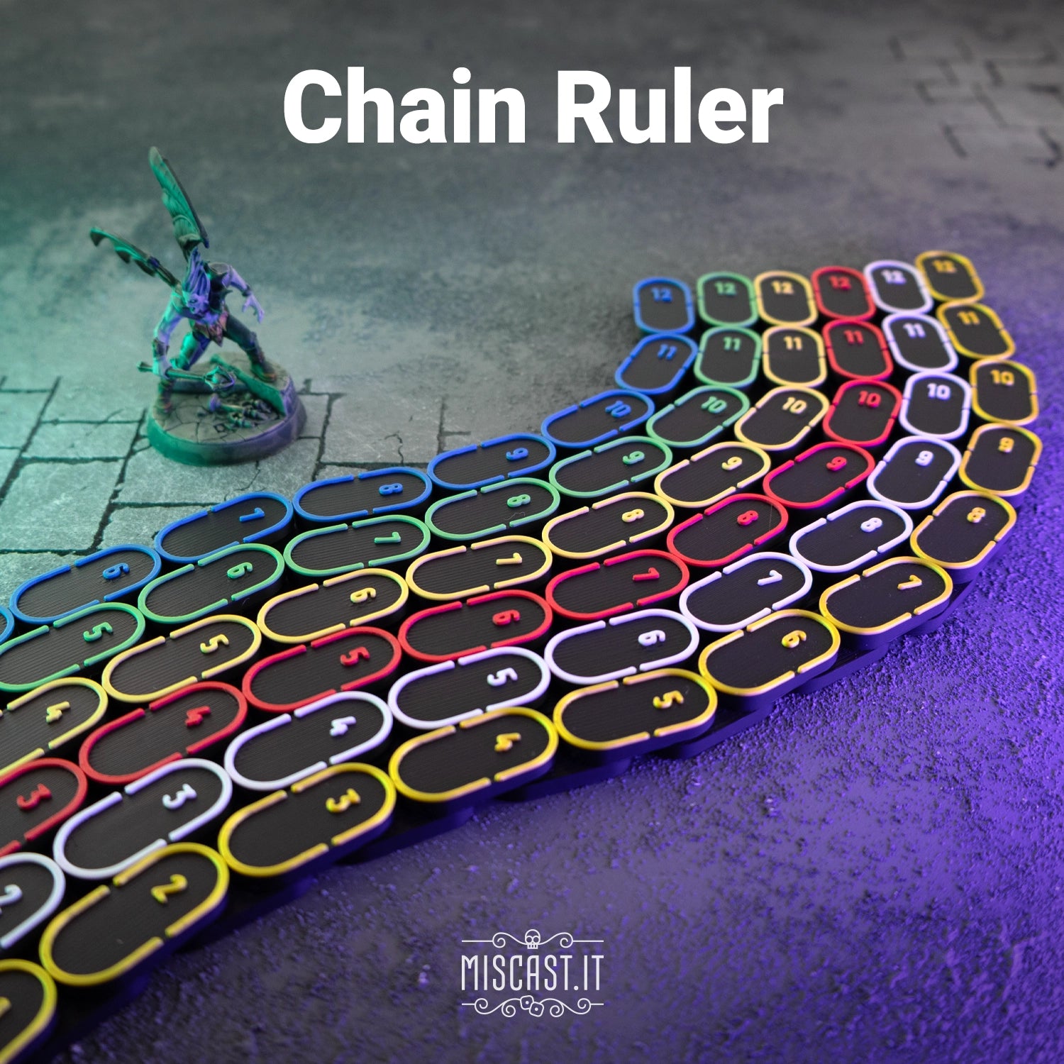Flexible Chain Ruler
