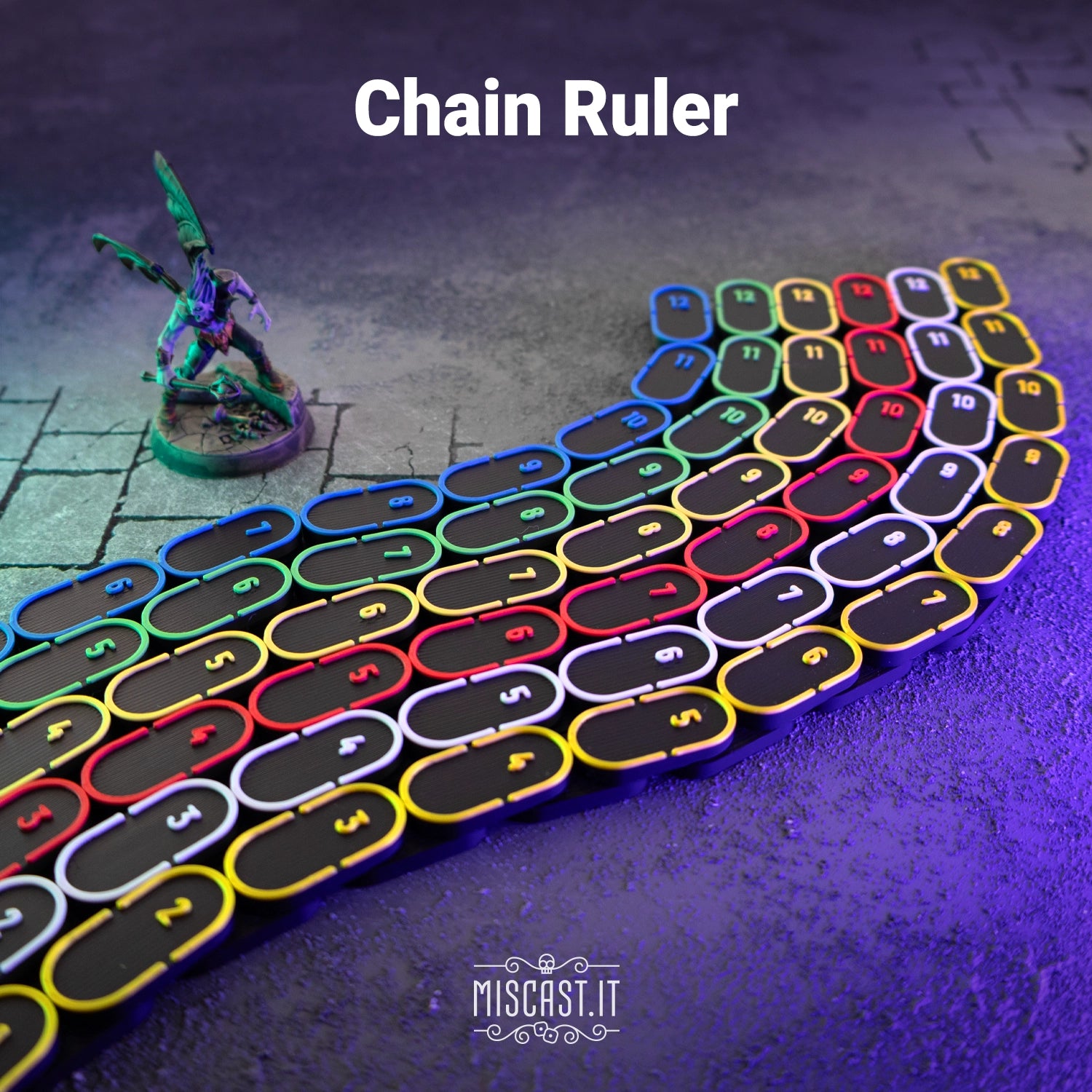 Flexible Chain Ruler